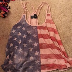 American flag tank top!